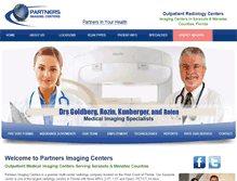 Tablet Screenshot of partnersimage.com
